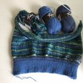 Asiakaskuva DROPS Fable Print lanka - 50g - Vihre�/turkoosi (677)