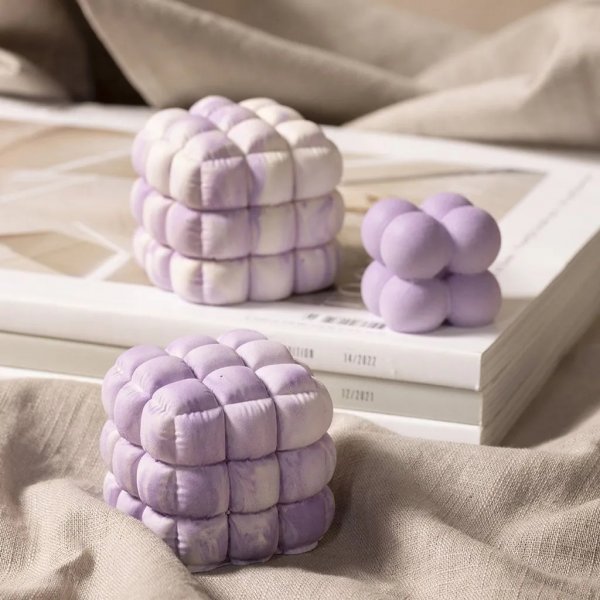 Silikonimuotti - Nelinmuotoinen kuplia