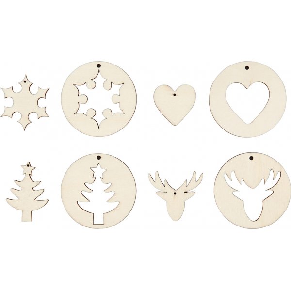 2in1 riipukset - 8 kpl 2in1 riipukset - 8 kpl