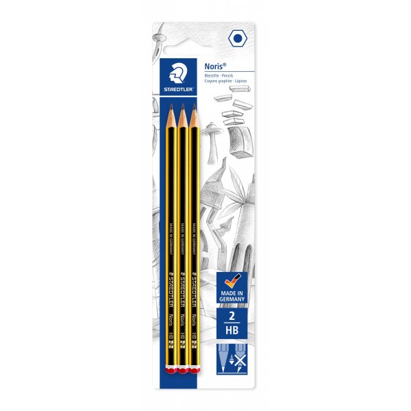 Noris Pencil HB - 3 kyn
