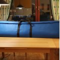 Asiakaskuva Oxford polyesterikangas 600D Royal blue - 147 cm