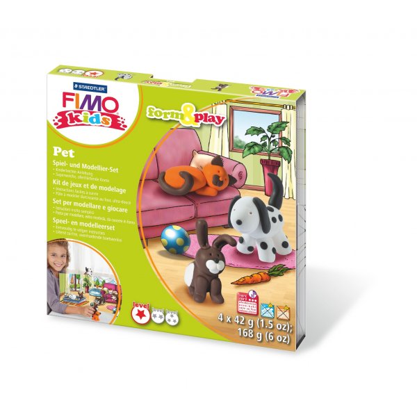 Mallisarja Fimo Kids Form&Play - Lemmikit