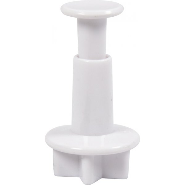 Kohokuvioitu keksileikkuri - valkoinen - thti