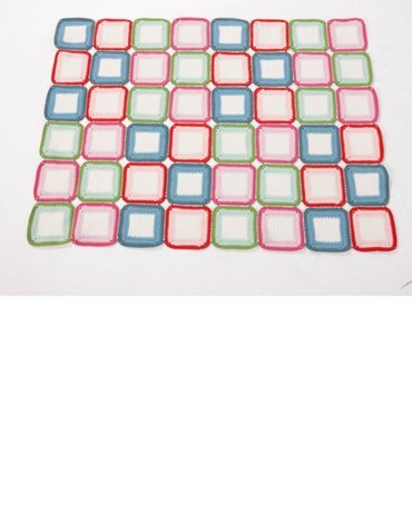 Virkattu kuvio - Virkattu viltti/pleedi