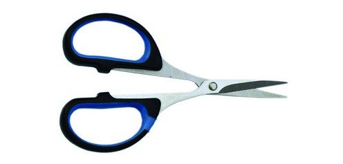 Sakset Soft-Cut Premium Line 10,5 cm - musta / sininen