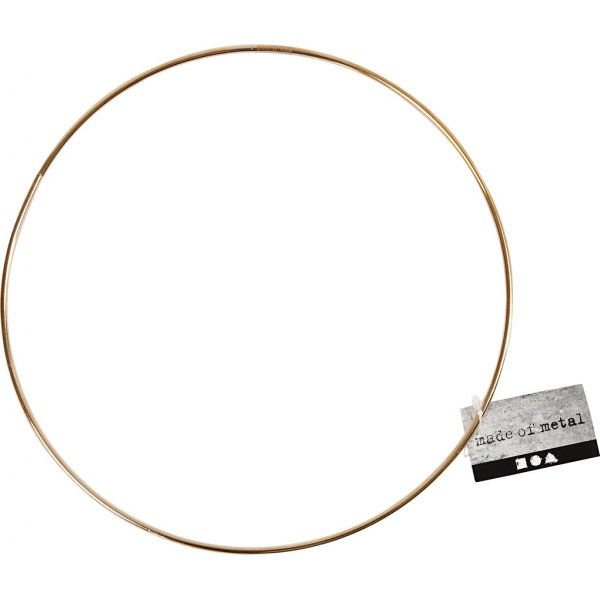 Metallisormus - kulta - 20 cm