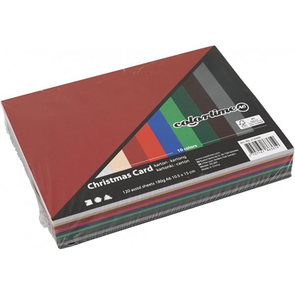 Joulupahvi - sekavrej - A6 - 120 arkkia