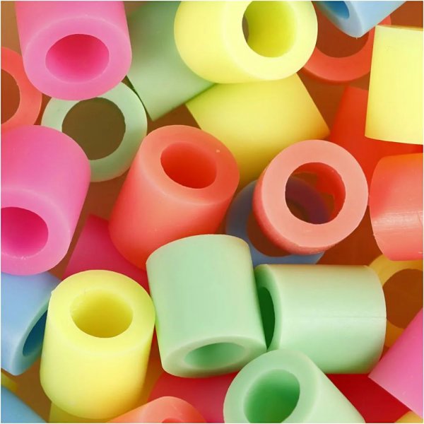 NABBI Tube helmet Jumbo 500 kpl - Pastellivrit