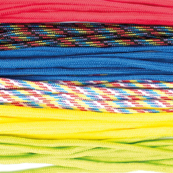 Paracord setti 3, 4 mm 6 x 2,6 m
