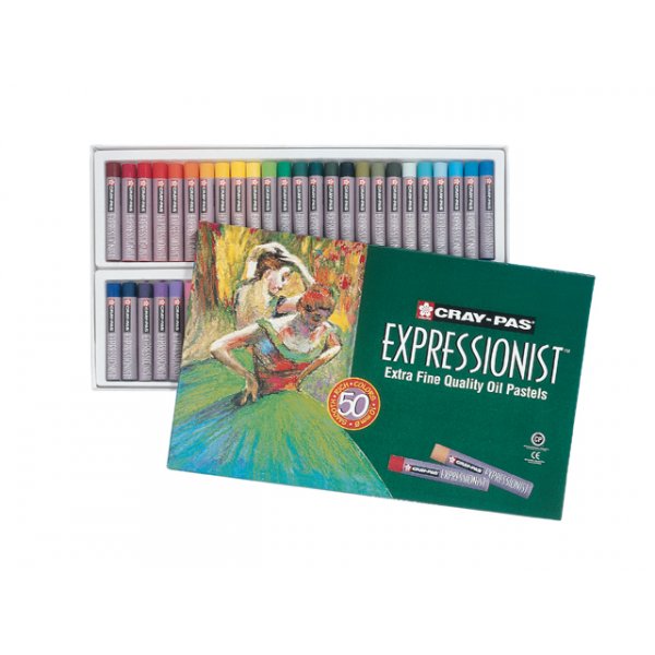 Sakura Cray-Pas Expressionist setti 50 vriliidua