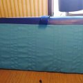 Asiakaskuva Markiisikangas ja koristekangas Toldo Turquoise - 160 cm
