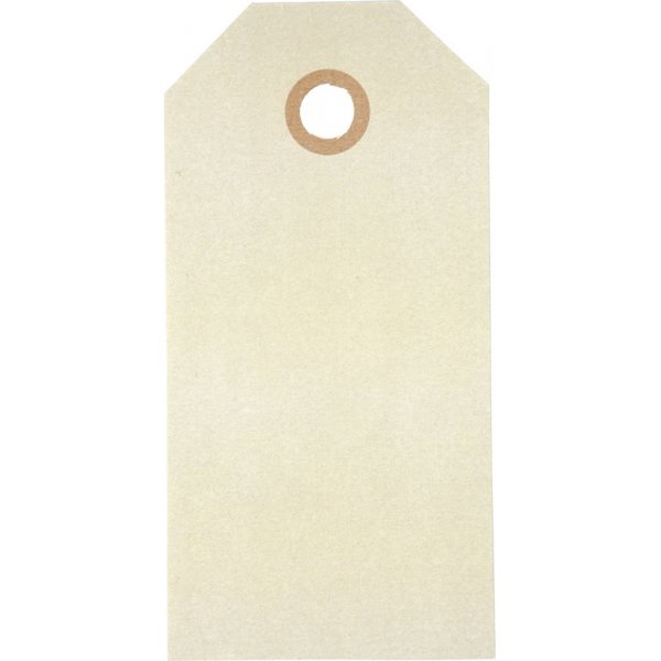 Manila tussit - kerma - 5 x 10 cm - 20 kpl