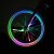 LED-pinnavalot polkupy�r��n RGB 3 kpl - paristok�ytt�inen