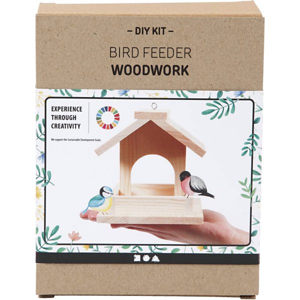 Askartelusetti - Puinen lintupyt