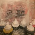 Asiakaskuva Akryylimaali Liquitex 400 ml - 276 Mars musta