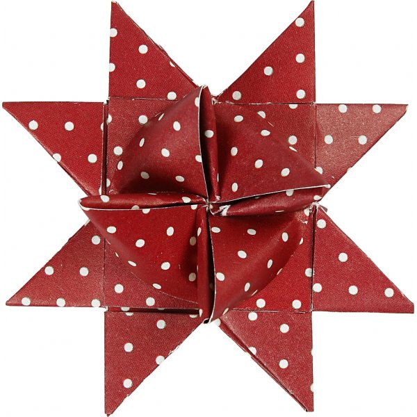 Thtinauhat - punainen - valkoinen - 6,5+11,5 cm - 60 nauhaa