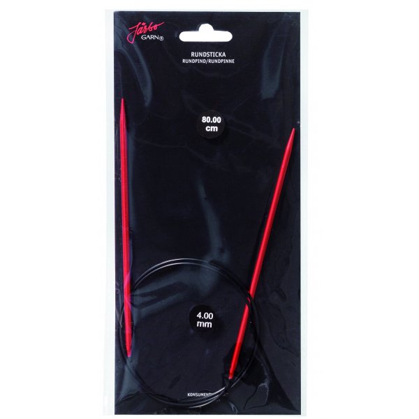 Pyret neulepuikot Alu - 80 cm (2-12 mm useita vaihtoehtoja)
