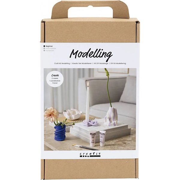 DIY Kit -mallinnus, ruukut ja maljakot