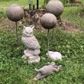 Asiakaskuva Muovipallo 120 mm - kristallinkirkas erotettavissa reikill� (PS)