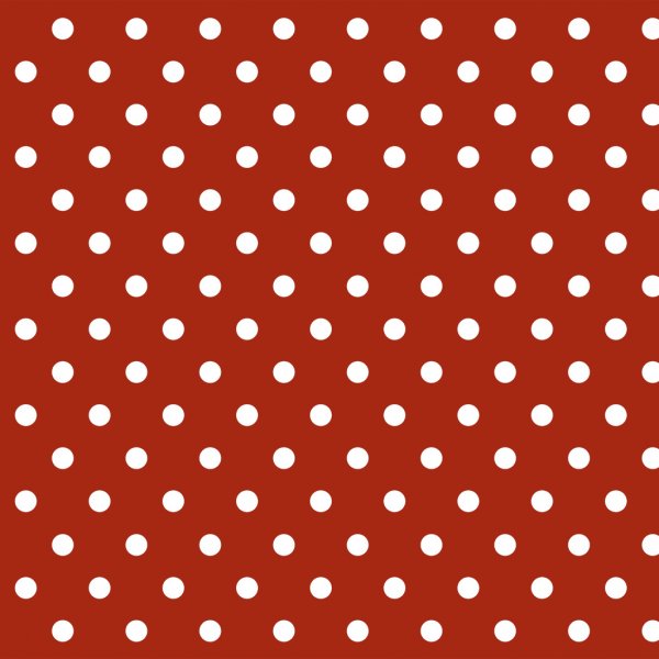 Vahaliina PVC Dot - punainen