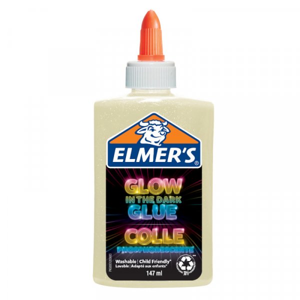 Liima Elmer's - 147ml - Glow in the Dark - Nesteminen liima
