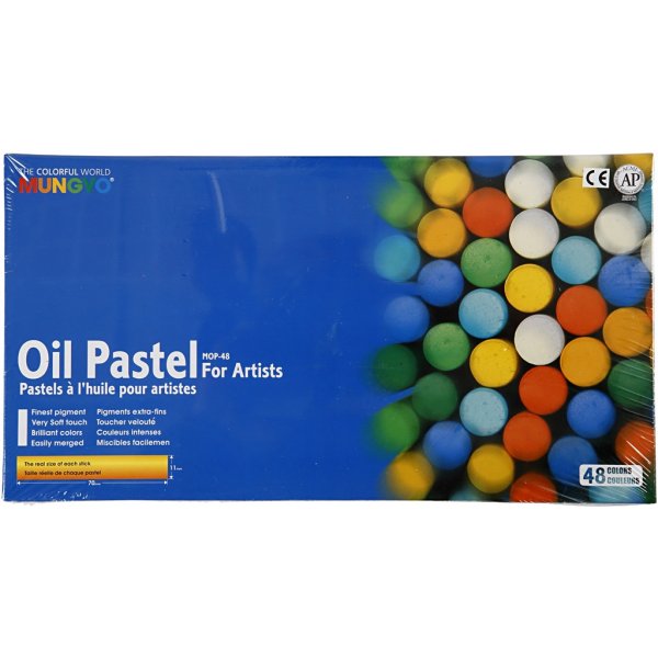 Mungyo Oil pastellit - sekavrit - 48 kpl