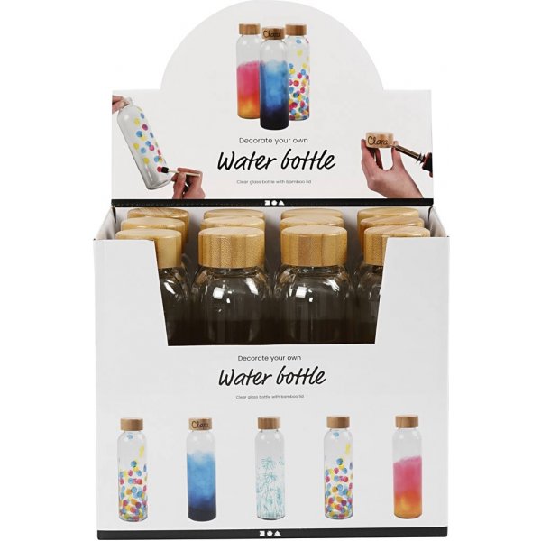 Vesipullo - 500 ml - 12 kpl