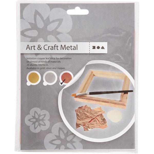 Muovattava metalli - kupari - 25 arkkia