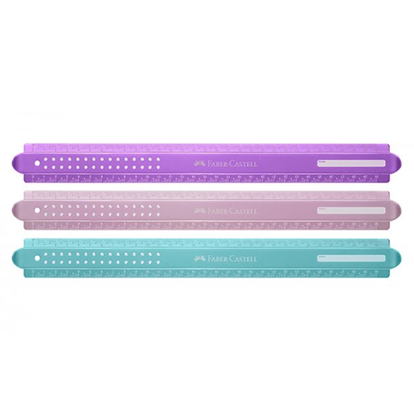 Viivain - Faber-Castell - 30cm - Säkenöivä
