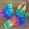 Asiakaskuva Viking lanka Aurora 150g - keltainen/vihre�/oranssi (635)