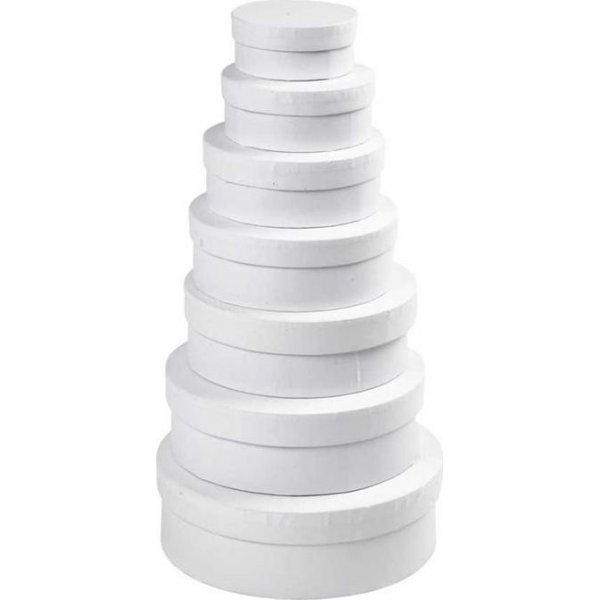 7-in-1 pyret laatikot - valkoinen