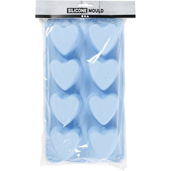 Silikonimuotti - sydämet Silikonimuotti - sydämet