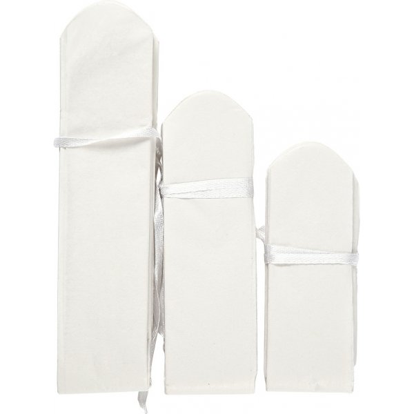 Paperipommit - valkoinen - 3 kpl Paperipommit - valkoinen - 3 kpl