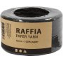 Raffia Paperilanka - musta - 100 m