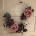 Asiakaskuva Metallirengas � 20 cm - valkoinen