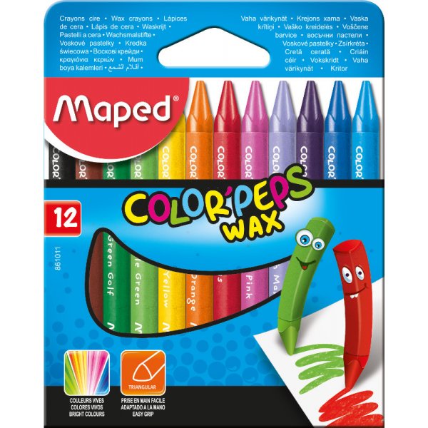 Liituharja - Maped - Color'Peps 12 vahakynt