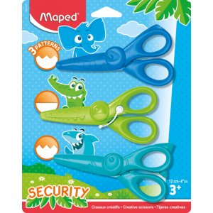 Sakset - Maped - Kidicraft 12 cm 3 kpl