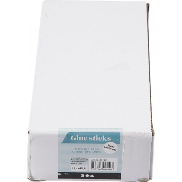 Liimapuikko maxi-liimapistooliin - L25 cm - 50 kpl Liimapuikko maxi-liimapistooliin - L25 cm - 50 kpl