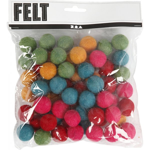 Villahelmiä - vahvat värit - 64 kpl Villahelmiä - vahvat värit - 64 kpl