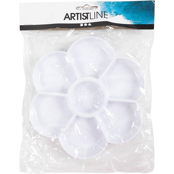 Kukkapaletti - valkoinen