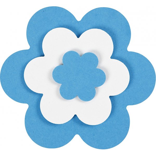 Layer-on-layer-lvistys - Kukka - 3 kpl