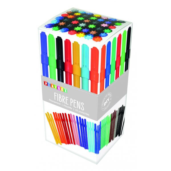 Kuitukyn�t - eri v�rit - kapeat - 42 kpl