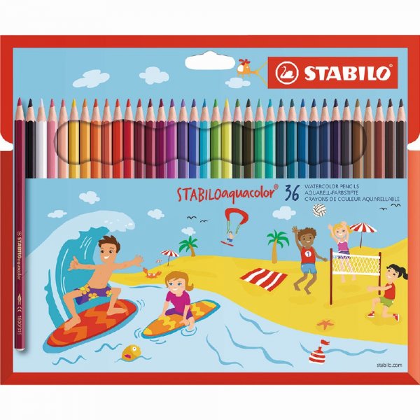 Akvarellikynt Aquacolor - 36 kpl