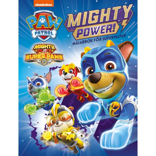 Paw Patrol: Mahtavaa voimaa! vrityssivut superpennuille