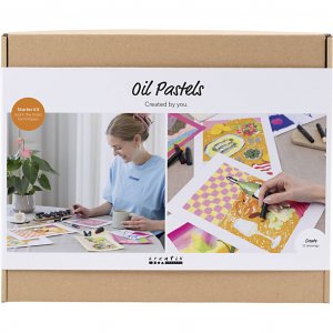 Aloita DIY-setti �ljypastellikuvio Sekav�rit