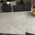 Asiakaskuva Suojapeite PVC-marmorointi - valkoinen