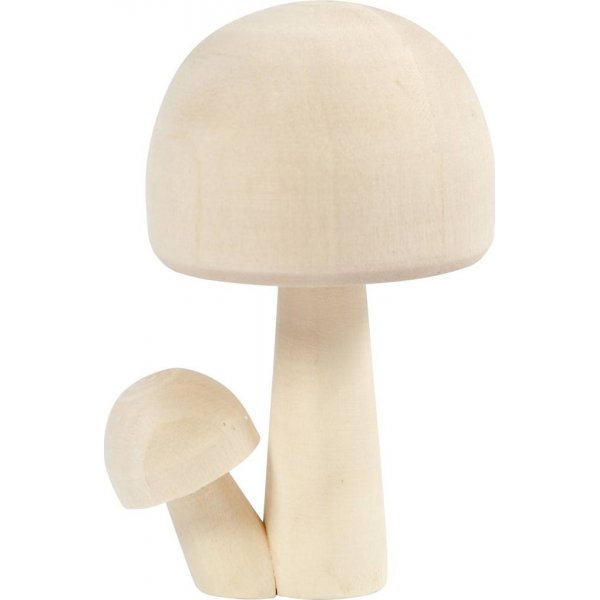 Puiset sienet - L5,5 cm - K8,5 cm