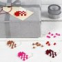 NABBI Photo Pearls Helmilautaset - Kirkas - Nelinmuotoinen, pinottava - 15x15 cm - 2 kpl