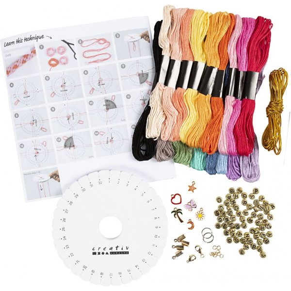 Start DIY Kit Kumihimo - Ystvyysrannekoru