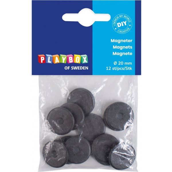 Magneetit  20 mm - 12 kpl